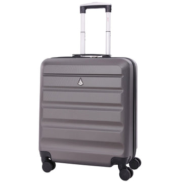 Aerolite (56x45x25cm) easyJet Maximum Lightweight Hard Shell Cabin Hand Luggage, Maximum Possible Allowance for EasyJet & British Airways - Packed Direct UK